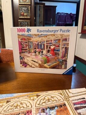 Ravensburger 1000-Piece Closet Puzzle - Colorful Dressing Room